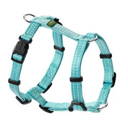 Pettorina per cani Hunter Tripoli azzurra - 37-52 cm circ. torace en oferta