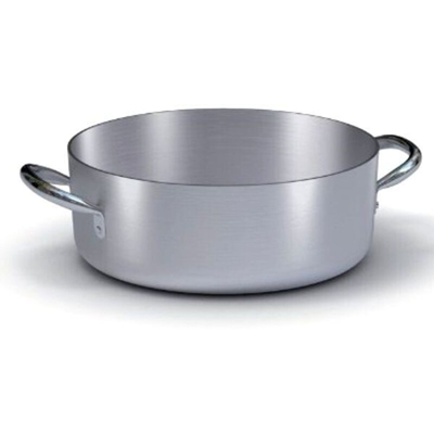 CASSERUOLA ALLUMINIO BASSA CM.20X8h 2 MANICI