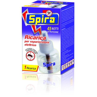 Flaconcino Ricambio Insetticida Liquido per Elettroemanatori Vaporizzatori - Spira