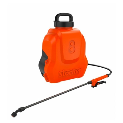 Pompa Irroratrice A Spalla 8 Litri Con Batteria A Litio 2,5 Bar - Stocker