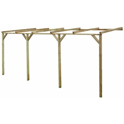 Struttura Pergolato 2x5x2,2 m in Legno FSC
