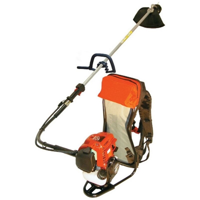 Decespugliatore A Zaino 4 Tempi Motore Honda Gx35 Benzina Spalleggiato A Spalla Asta Bluebird