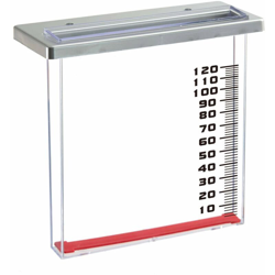 Pluviometro da Balcone 21,5x9x20 cm - Grigio - Nature precio