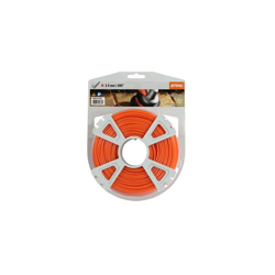 Filo nylon tondo arancio per decspugliatore mm 2,4x41 mt Stihl en oferta