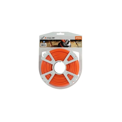 Filo nylon tondo arancio per decspugliatore mm 2,4x41 mt Stihl