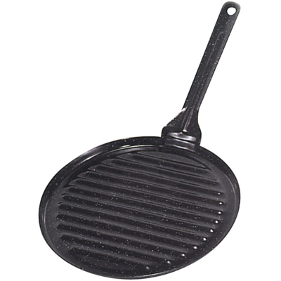 Girarrosto tondo in porcellana 24 cm.