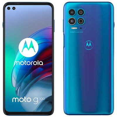 Moto G100 128 GB 5G Dual Sim Display 6.7'' Full HD+ Slot Micro SD Fotocamera 64 Mpx Android Tim Italia Blu