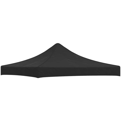 Tetto per Tendone per Feste 3x3 m Nero 270 g/m² - Nero - Vidaxl