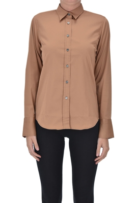 Stretch cotton shirt