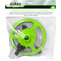 Irrigatore rotante 3 braccia su base in ABS. braccia rotabili di en oferta