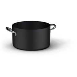 Casseruola media con 2 manici antiaderente per induzione cm 24 nero - Ballarini características