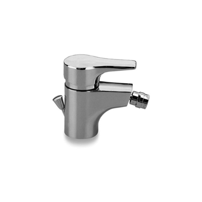 Miscelatore monocomando per bidet con scarico, erogazione orientabile serie quadramix gs