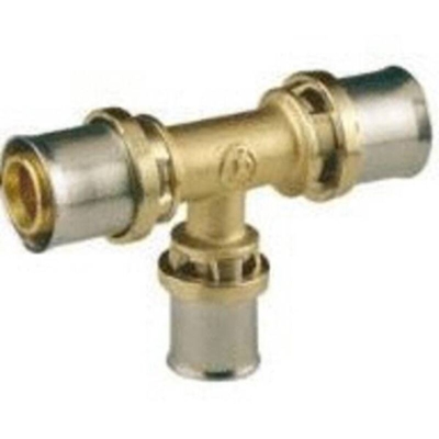 Raccordo Giacomini a T ridotto a pressare 32/3X26/3X26/3 RM151Y091