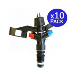 Irrigatore agricolo circolare 1/2' , da 8 a 12 metri. 10 unit? en oferta