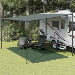 Tappeto da Tenda 200x400 cm Verde Scuro - Vidaxl en oferta