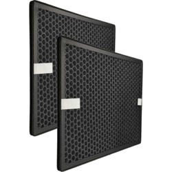 vhbw 2x filtro compatibile con Philips AC1214, AC1215 Umidificatore della serie 1000 e 1000i - Filtro aria, Filtro a carbone attivo precio
