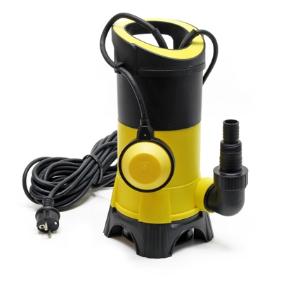 Pompa per acque reflue con portata di 13000l/h 750W altezza di mandata 9m particelle fino a Ø35mm