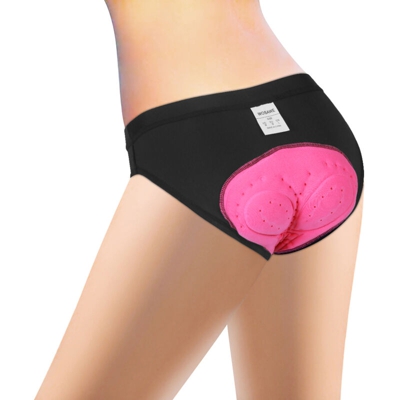 Intimo da ciclismo da donna Pantaloncini da bici imbottiti in gel 3D Slip da bicicletta,modello: XL