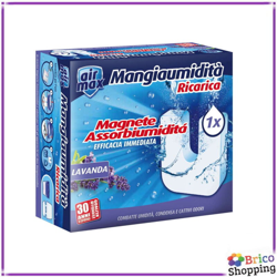 Ricarica assorbi umidita' tab lavanda pasticca sali assorbiumidità 500gr - Air Max en oferta