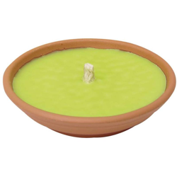 Fiaccola in terracotta características