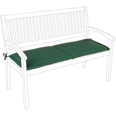 Cuscino per Panca da Giardino 2 Posti colore Verde Scuro Dimensioni 115x47x4 cm CUSCINO PANCA 2 POSTI VERDE SCURO | PZ