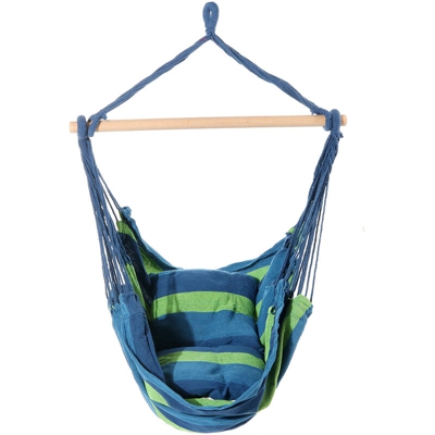 Amaca portatile sospesa con sedile oscillante
