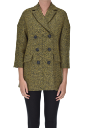 Double breasted coat precio