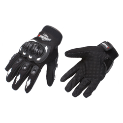 Men¡¯s Motorcycle Gloves Touching Screen Full Finger Motorbike Racing Motor Cycling Motocross Mountain Breathable M-XL,L|White en oferta