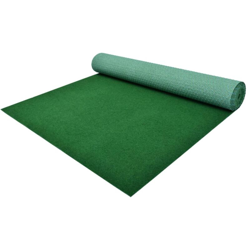 vidaXL Erba Artificiale con Tacchetti PP 2x1,33 m Verde - Verde en oferta