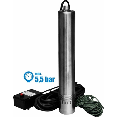 GÜDE GTT 900 - Pompa per pozzi profondi 900W, diametro 100 mm