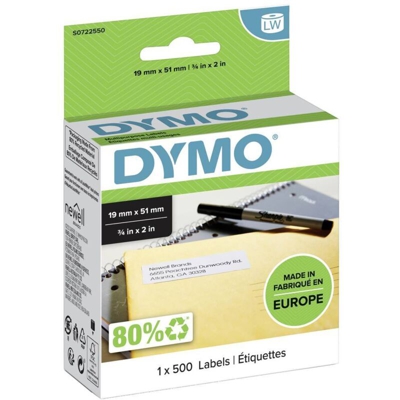 LW - Etichette multiuso - 19 x 51 mm - S0722550 - Dymo