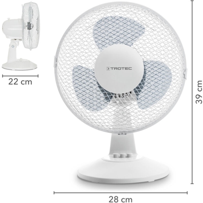 Trotec Ventilatore da tavolo TVE 10