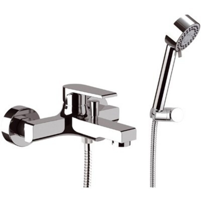 Maria - MONOCOMANDO VASCA ESTERNO CON ACCESSORI LINEA ARTIC Bianco Opaco