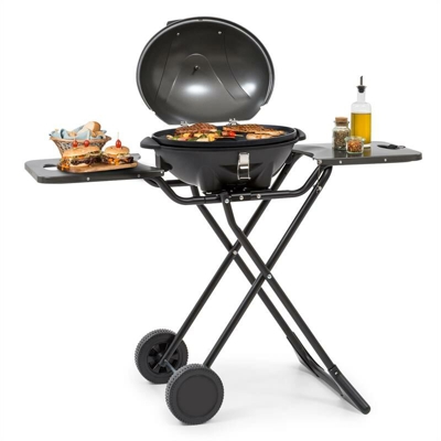 Klarstein - Tafelspitz grill elettrico 1600W antiaderente pieghevole trasportabile