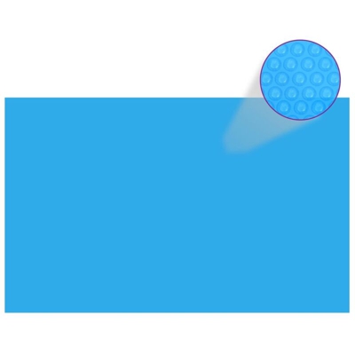 vidaXL Copripiscina Rettangolare 800x500 cm in PE Blu - Blu