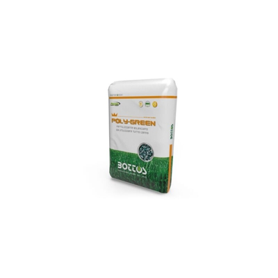 POLY GREEN 18-8-12 Concime prato cessione controllata UNIVERSALE 25 KG - Bottos