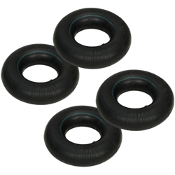 Camere d'Aria per Ruota Carrello a Mano 4 pz 3.00-4 260x85 - Nero - Vidaxl características