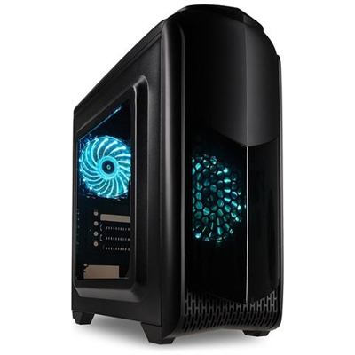 Case Aviator M Mini Tower Micro-ATX 1 Porta USB 3.0 Retroilluminazione RGB Colore Nero (Finestrato)