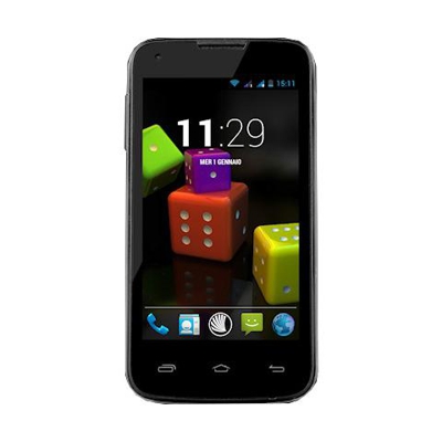 Shake Nero Dual Sim Display 4'' Storage 4GB + Slot MicroSD Quad Core 3G WiFi Fotocamera 8Mpx Android 4.3 - Italia