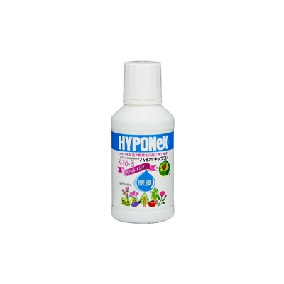 Hyponex liquido giapponese, NPK 6-10-5 (160 ml), concime per bonsai