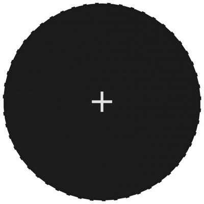 vidaXL Telo da Salto Nero per Trampolino Rotondo di 10 Piedi/3,05 m - Nero