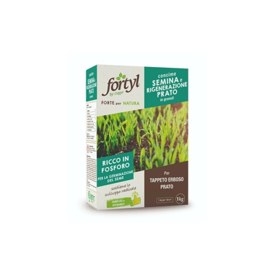 Copyr FORTYL SEMINA E RIGENERAZIONE PRATO concime 1 kg granulare