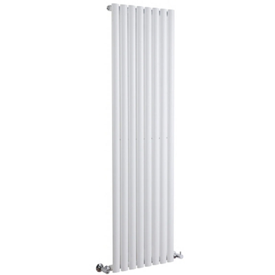 Hudson Reed Revive Radiatore Termoarredo di Design Verticale Moderno - Termosifone con Finitura Bianca - Design a Colonna - 1780 x 472 x 56mm - 1190W