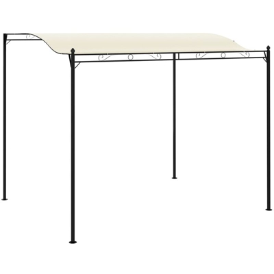 Gazebo in Tessuto Bianco Crema - crema - Youthup