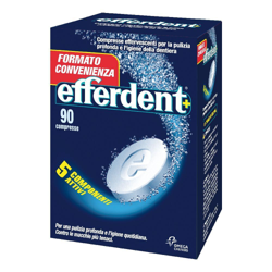 Efferdent®+ 90 Compresse Effervescenti Pulizia Dentiere características