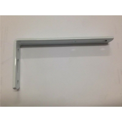 Mensola bianca per tendaggi senza saetta 12cm