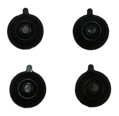 Ricambio Set 4 Ventose per supporto Co2 Life Entrambi i Modelli - Sicce