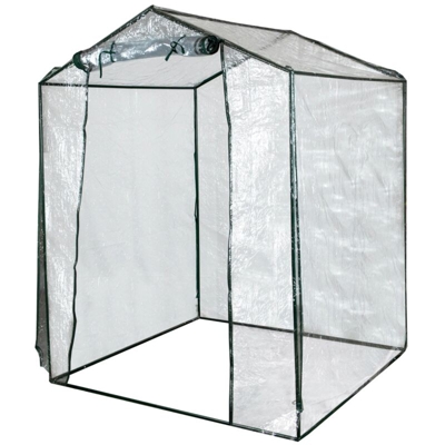 Serra casetta per giardino quadrata clemantis 155x155xh 205