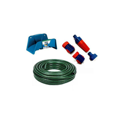 ULTIMATE Tubo da giardino 15 mt. 12x18 mm 1/2' completo di raccordi e portatubo murale - Uniflex características