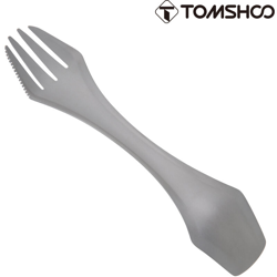 Ta8100B denti tripla Spork. panno grigio. Scatola - Tomshoo características